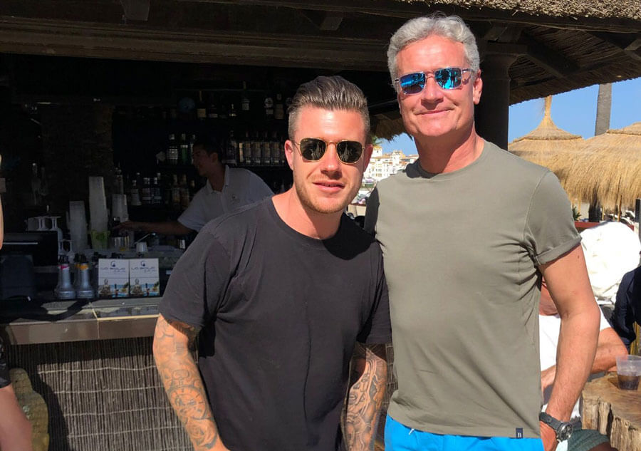 Formula One legend, David Coulthard spotted at Sala by the Sea Formula One legend, David Coulthard spotted at Sala by the Sea