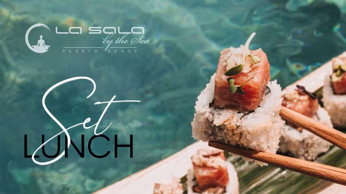 Set lunch in Marbella - Puerto Banus